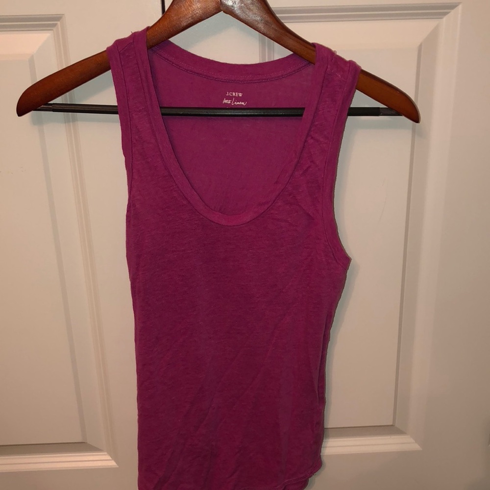 J Crew Small Purple Tank